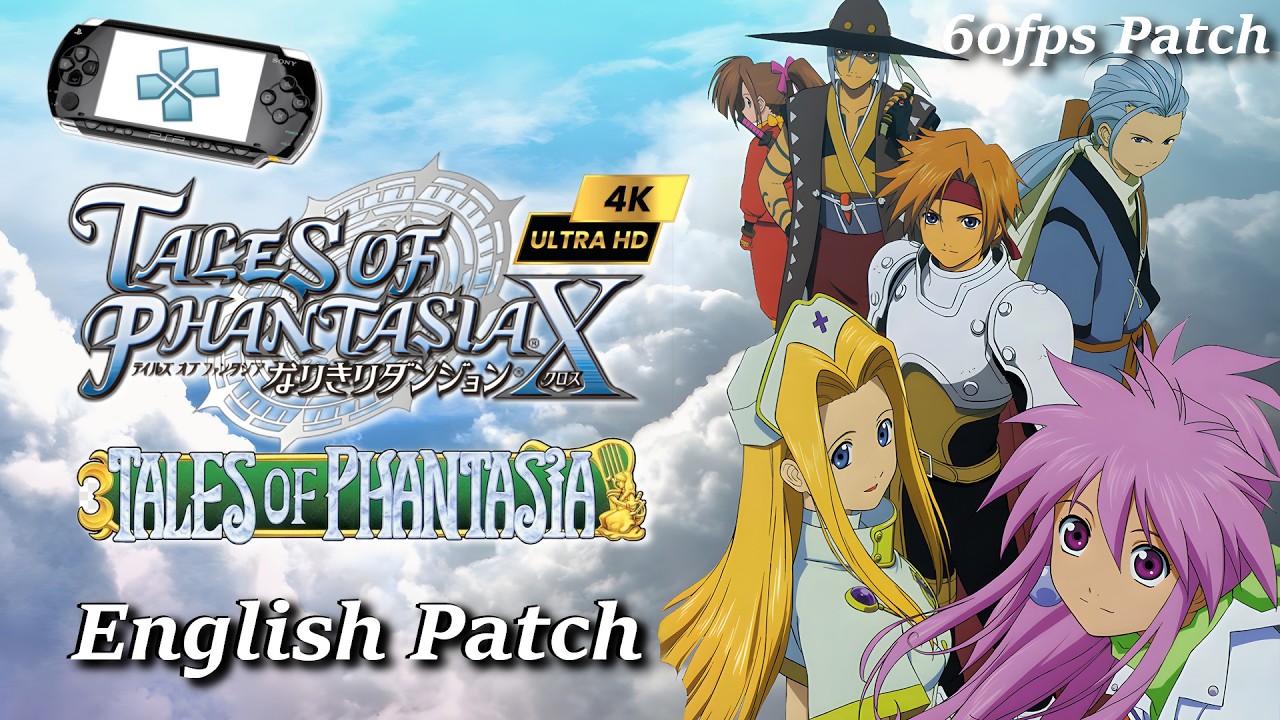 Tales of Phantasia X English Patch 4K 60FPS Patch  | PPSSPP  | PSP | PC Gameplay