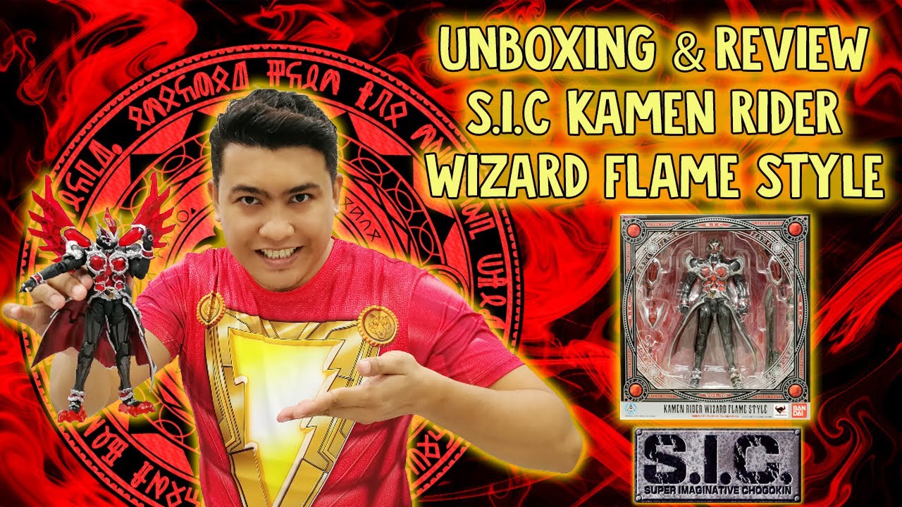 GARUDA FORM ! SIC Vol 70 Kamen Rider Wizard Flame Style - Super Imaginative Chogokin - Unboxing