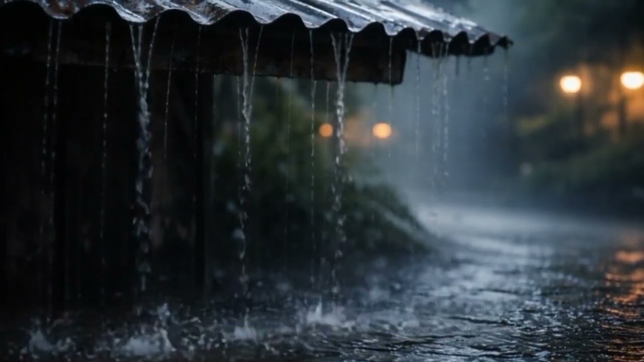Cozy Tin Roof Rain | Calm Ambience for Sleep