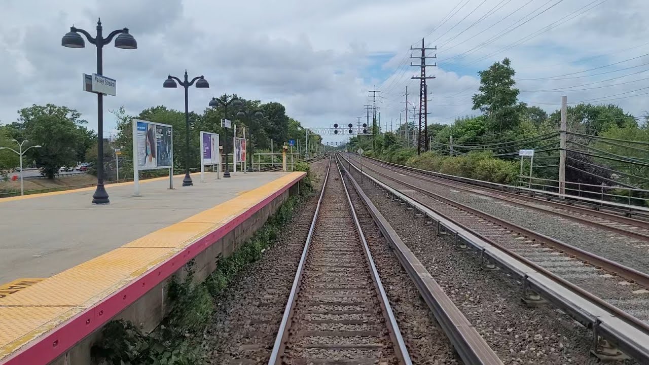 4K/60p: LIRR M3 Front Window Far Rockaway to Nostrand Avenue