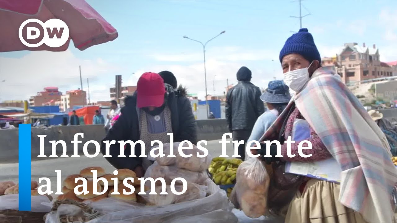 Sector informal en Bolivia, golpeado por la pandemia