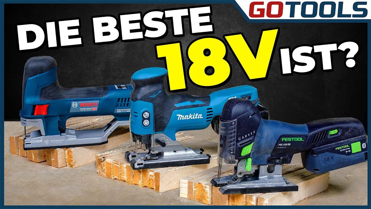 Новый аккумуляторный 18-вольтовый лобзик от Bosch! Превзойдет ли он Festool и Makita?