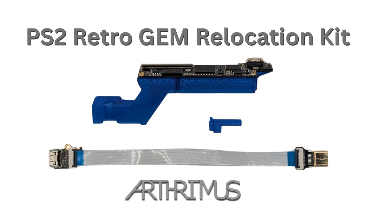 Fat PS2 Retro Gem Relocation Kit!