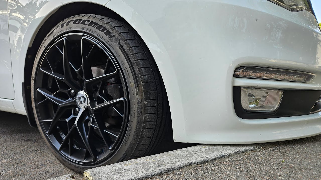 Диски HRE FF10 r17 4x100 на Kia Rio 3. Тюнинг