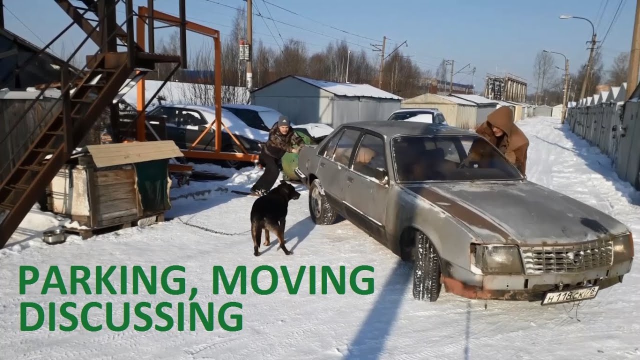 Opel Commodore Part 2. Fuel tank, parking, talking, discussing