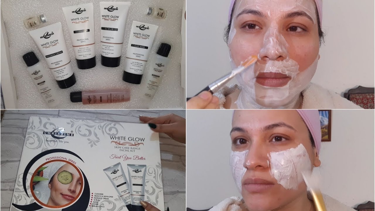 Christine White Glow Facial Kit Review | Facial Bleach Steps & Tips