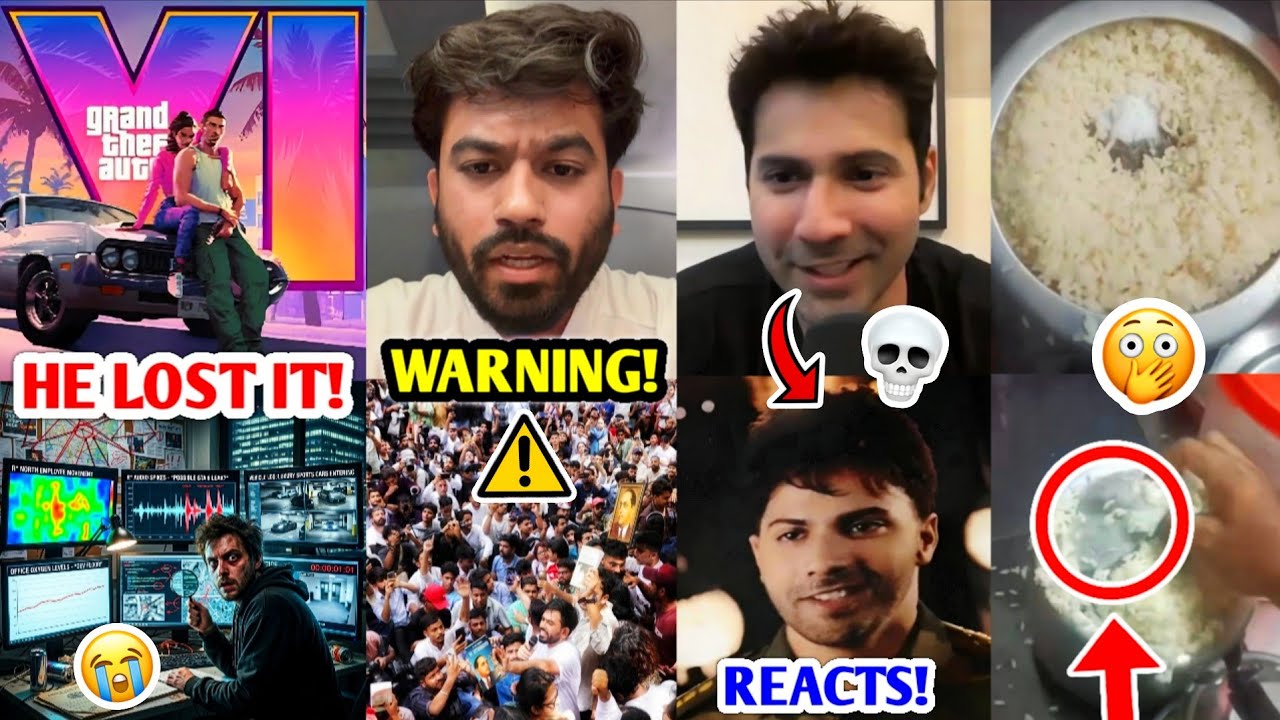 WTF! NO WAY He is Actually Doing THIS?! 😭💀 CJP WARNING ⚠️ Varun Dhawan, GTA 6, Re-NEET, Dua Lipa |