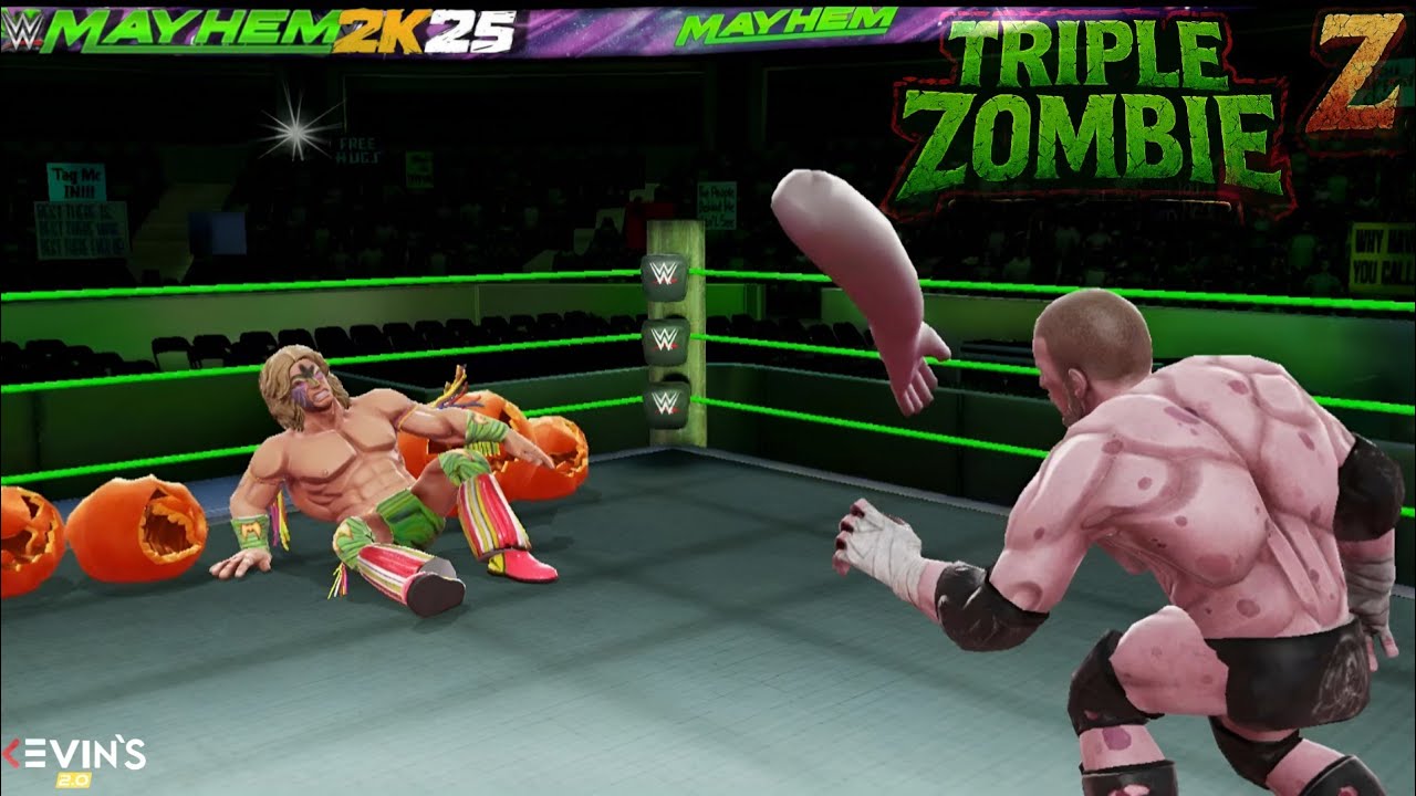6 Star Zombie Triple H Gameplay WWE MAYHEM