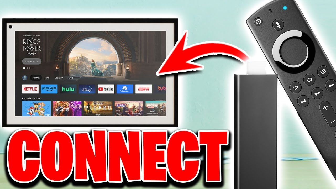 How to connect a remote to Amazon Echo Show 15