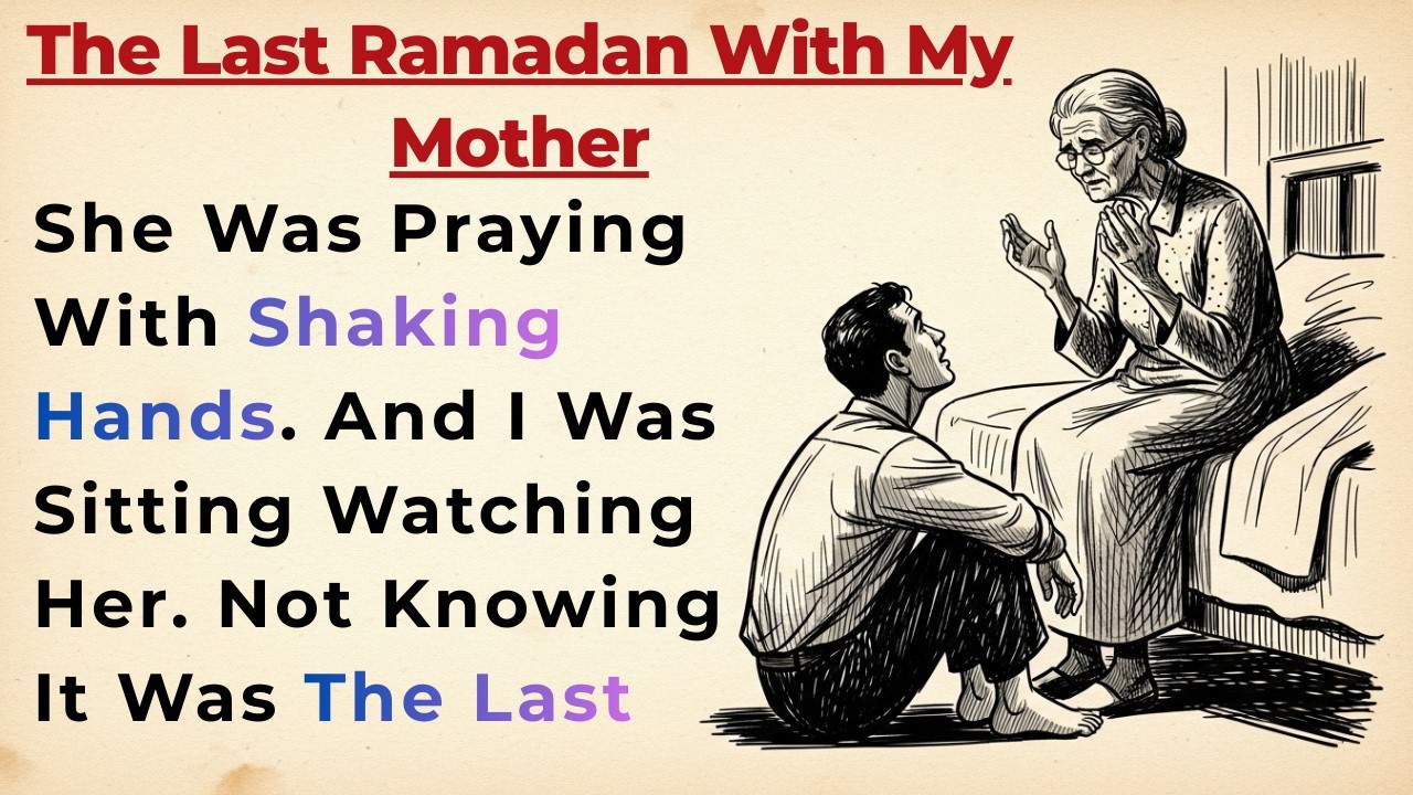 Learn English through Stories Level 3 🔥 The Last Ramadan With My Mother | English Listening Practice