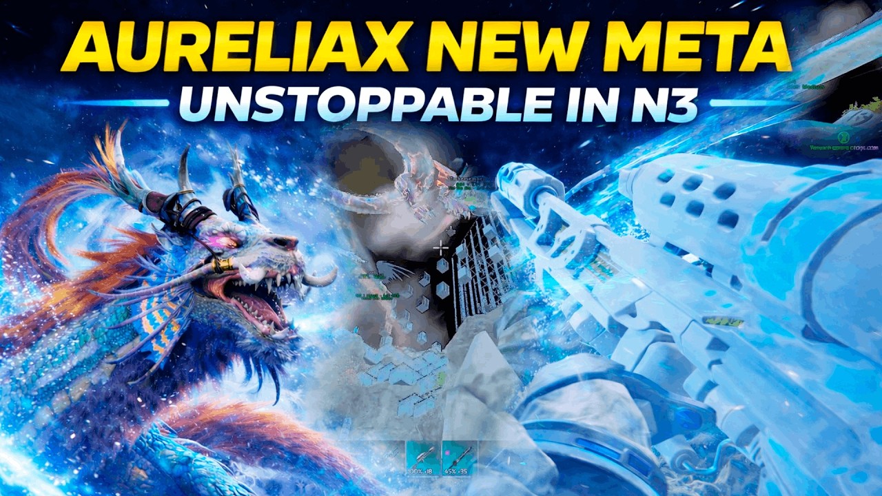 AURELIAX Is BREAKING ARK! No More Griefing? N3 Defense Tutorial Recopilation ;) | ARK ASA OFFICIAL |