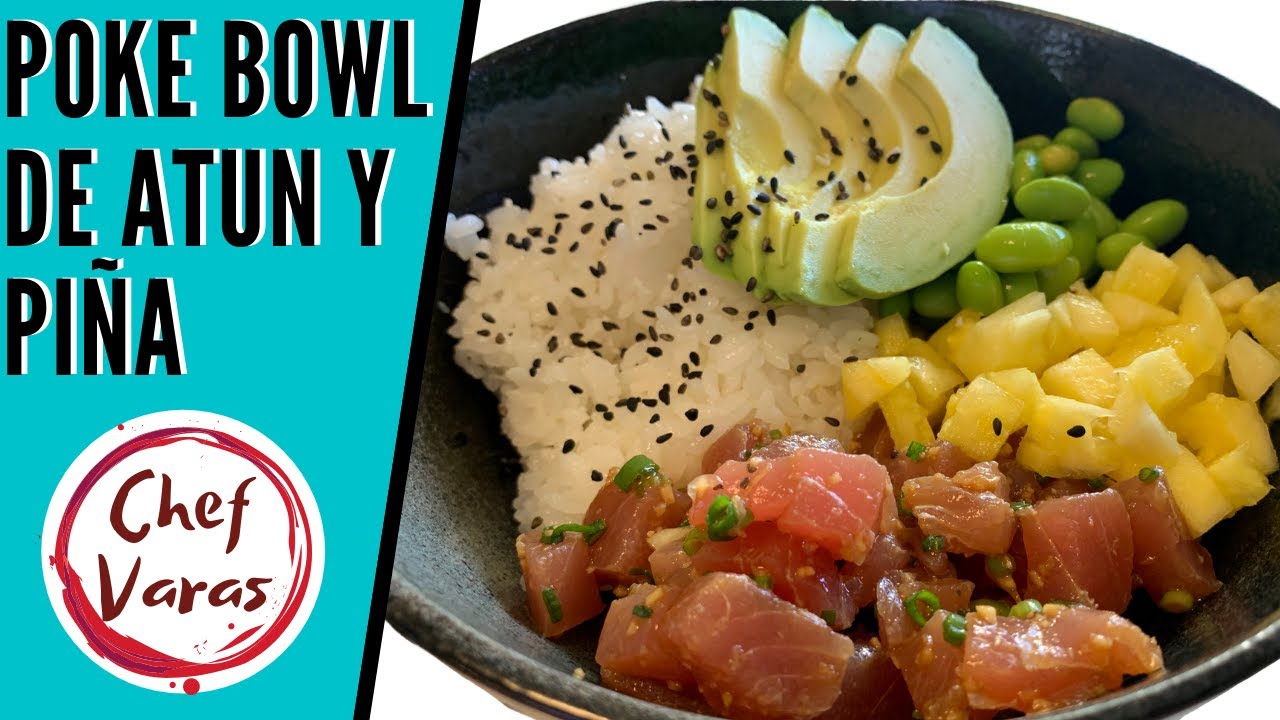 Poke Bowl de Atún y Piña