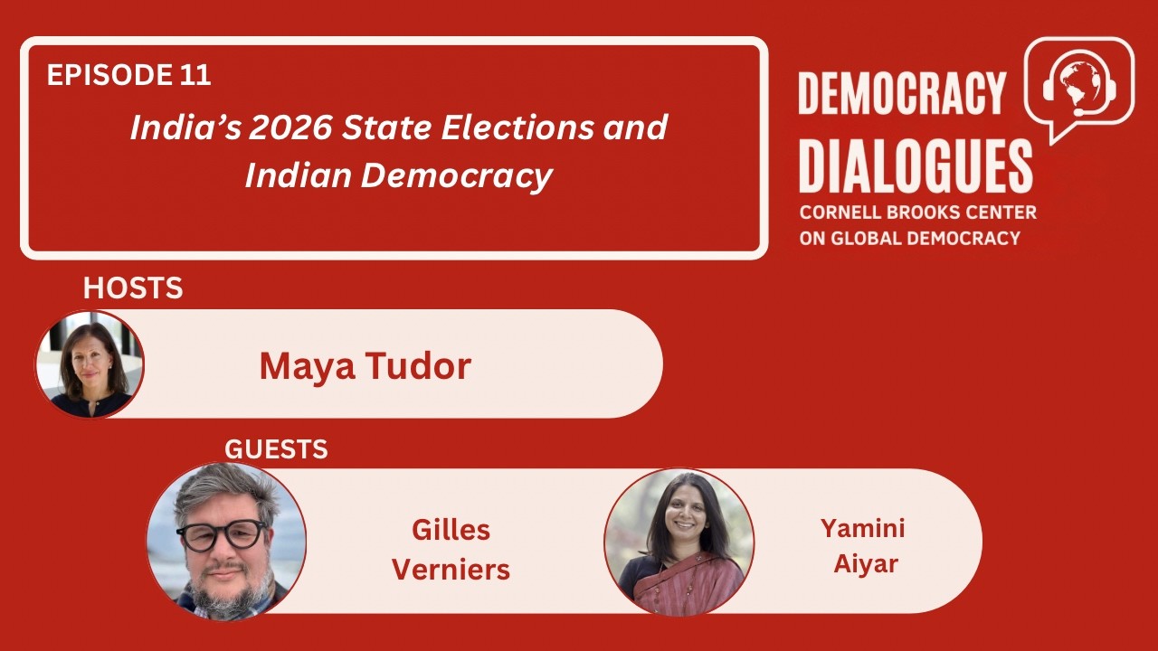 Democracy Dialogues #11 || India&rsquo;s 2026 State Elections and Indian Democracy