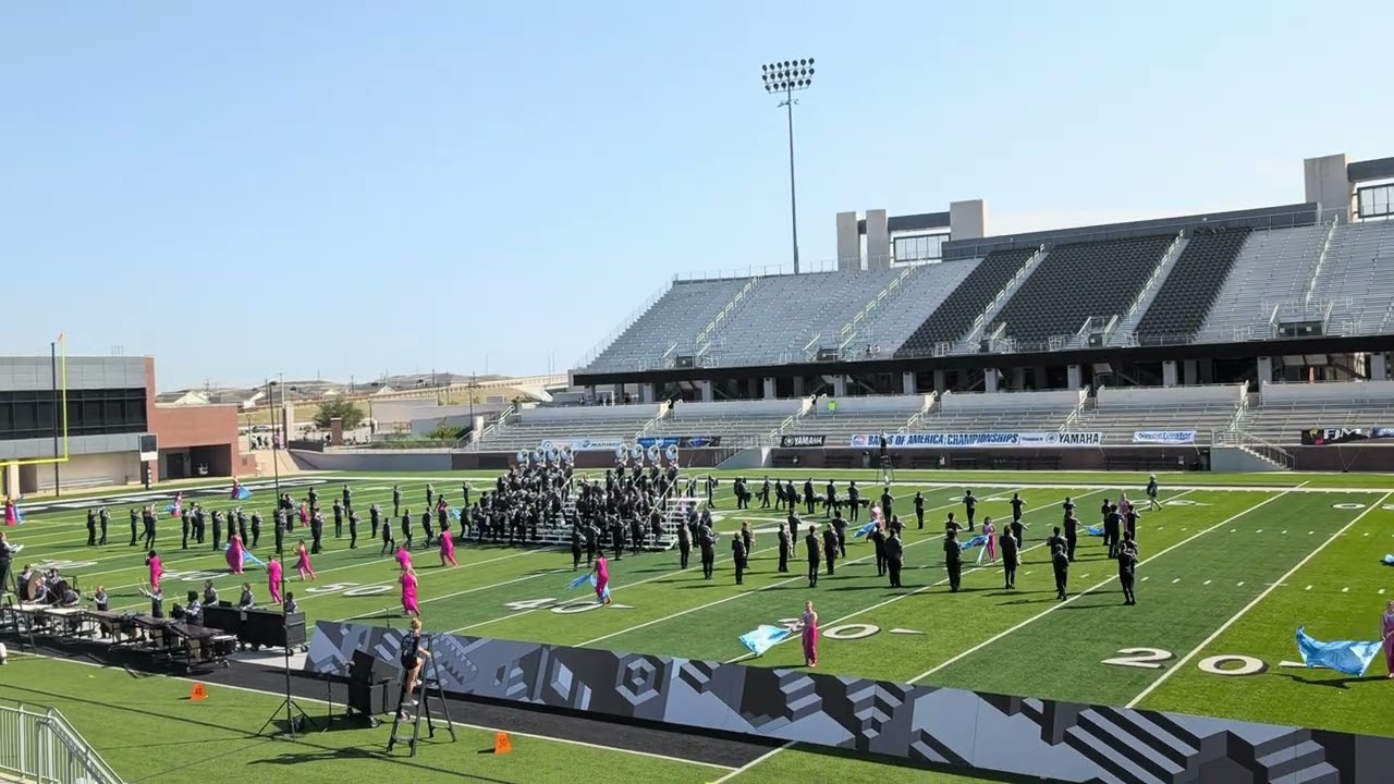 2024 Wylie East Marching Band Performs at Bands of America North Texas Regional Championship
