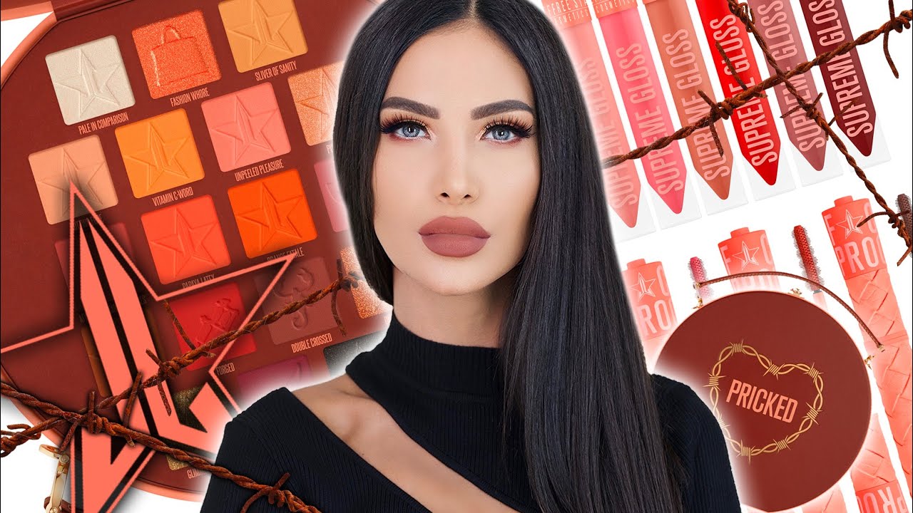 Reviewing the Jeffree Star Pricked Palette and Collection 🍊