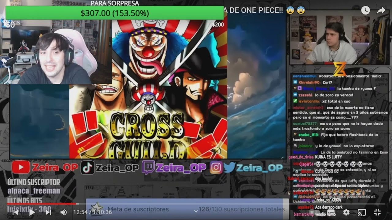 GUIBEL REACCIONA AL MEJOR FAN DE ONE PIECE