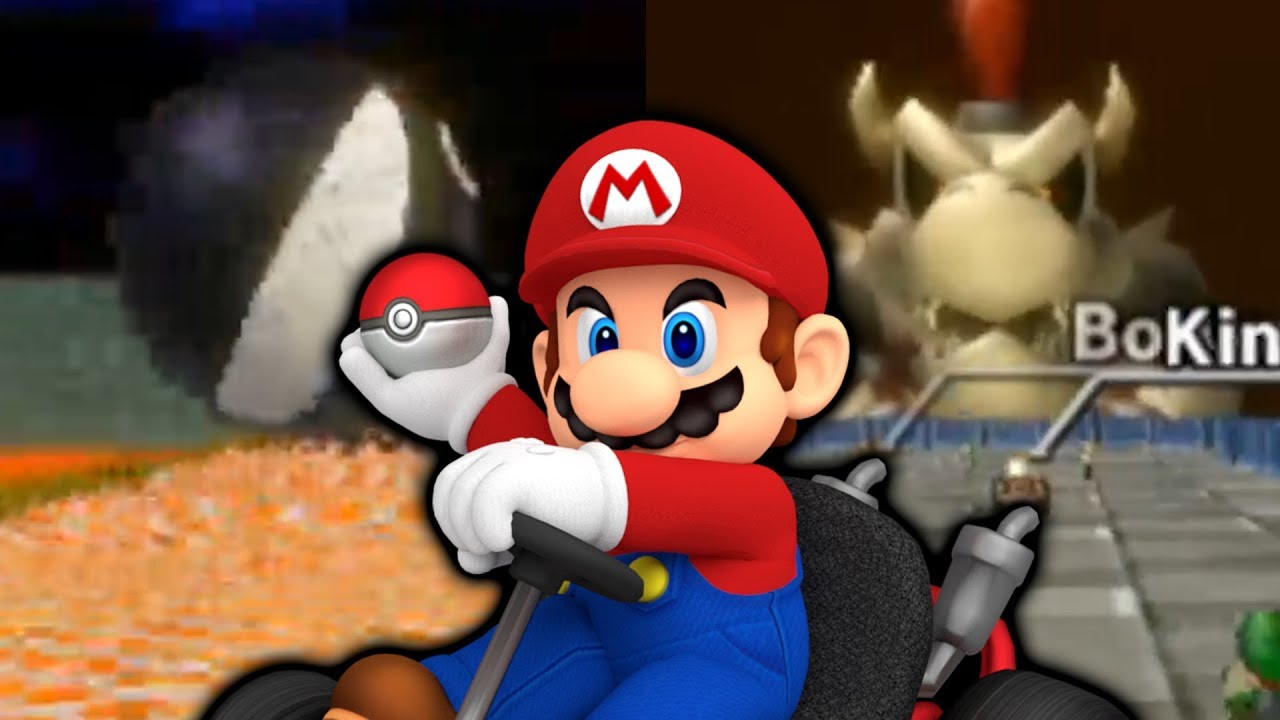 Mario Kart Wii but ALL Bowser Castle Tracks!