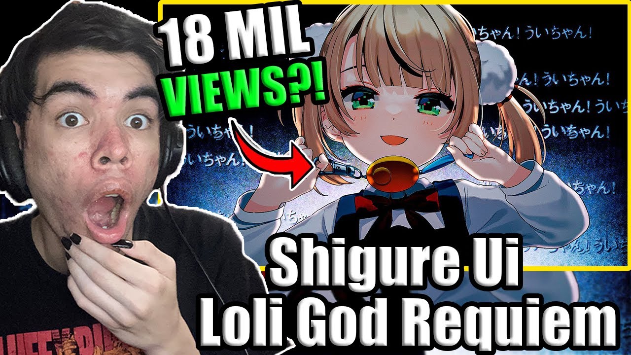 Loli God Requiem - Shigure Ui (Original Song) | 粛聖!! ロリ神レクイエム☆）FIRST TIME REACTION!