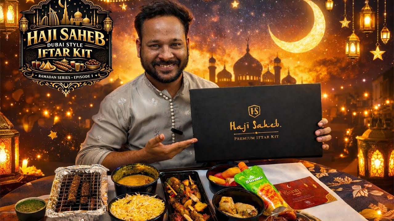 Haji Saheb Dubai Style Iftar Kit 799 l Kolkata Ramadan 2026 l Ramadan Vlog @FoodZpah 