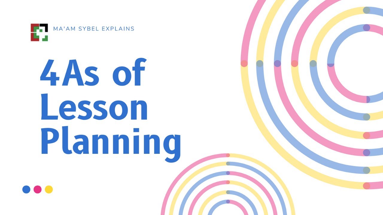 4As of Lesson Planning