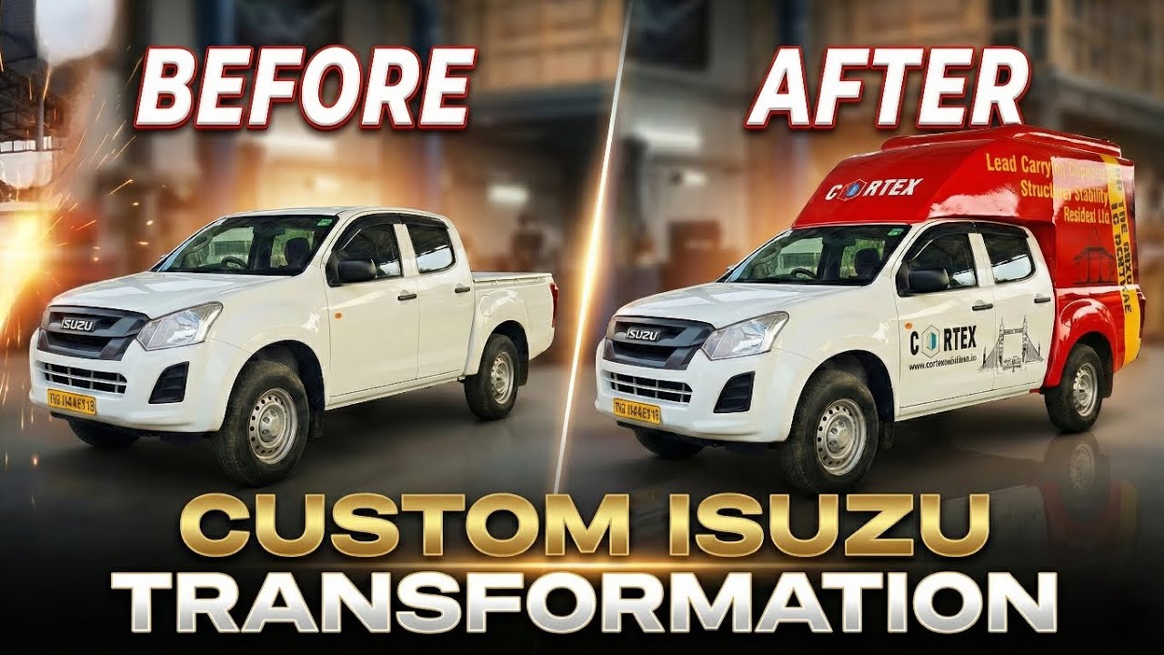 Isuzu Dmax transformation!