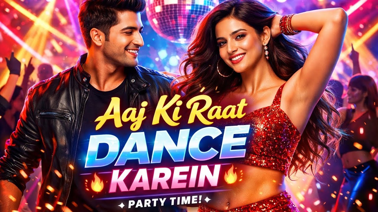 Aaj Ki Raat Dance Karein 💃 | Hindi Dance Pop Song 2026 | Party Club Song | Bollywood Dance Hit