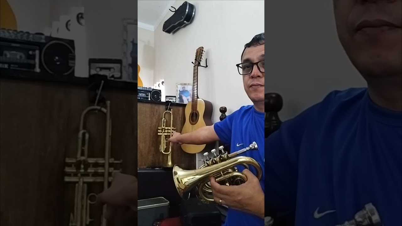Trompete Pocket Blaver sib lindo, já vendido😉🙏🏻🎺🙌🏻
