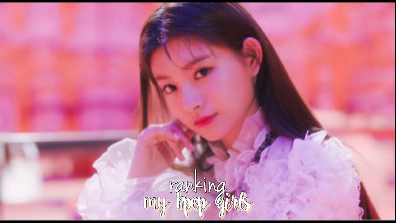 ranking my kpop girls (seulgi, jisoo, chaeyeon, yeji, soeun)