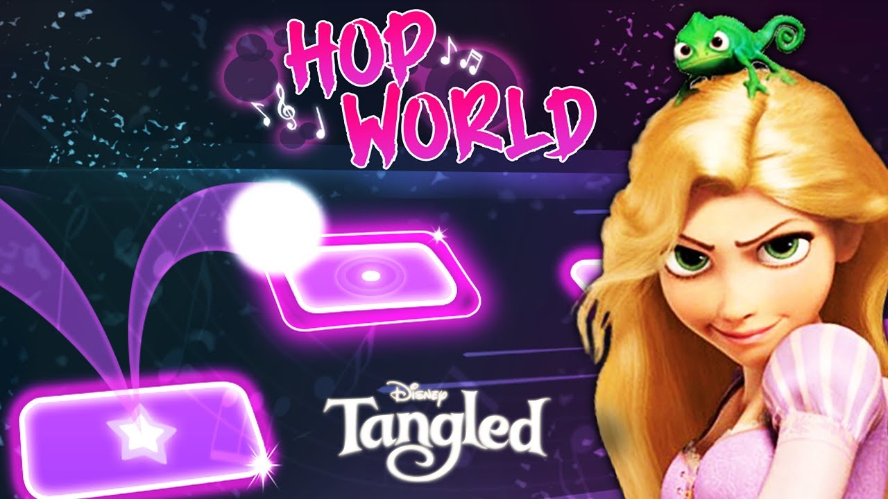 Tangled - I See The Light | Tiles Hop | Disney Songs (SCORE: 1247)