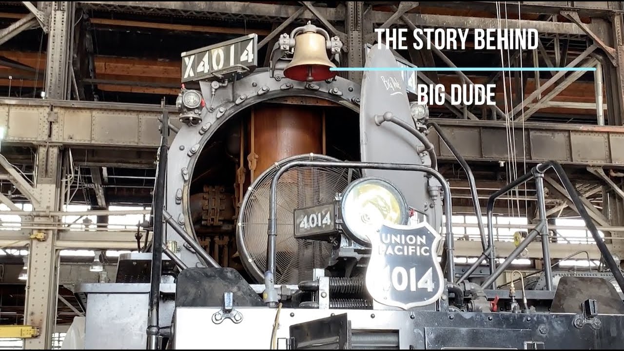Tour of the UP Steam Shop and Round House in Cheyenne WY and a video of Ed talking about Big 