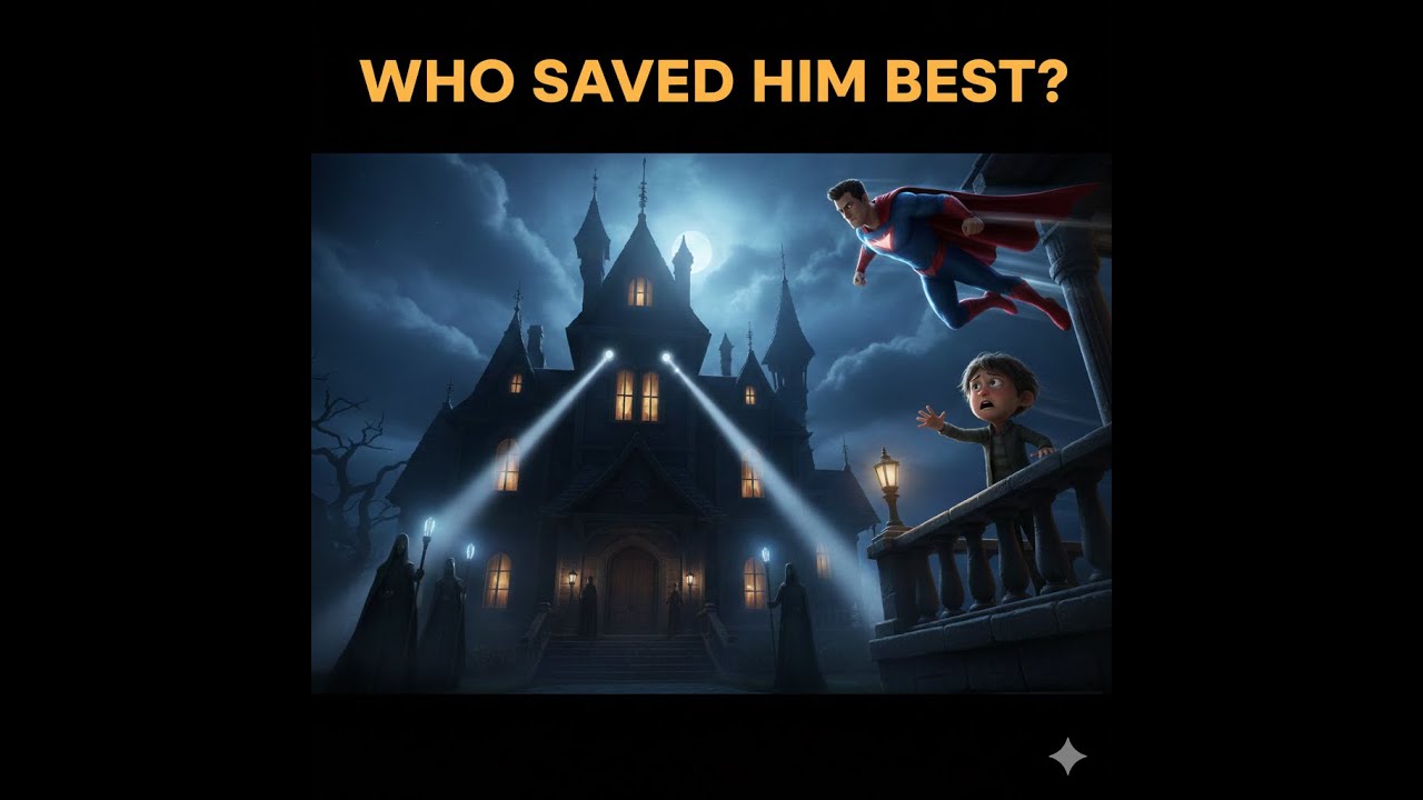 Who Saved the Kid Best? | Superman vs Batman vs Spider-Man vs Wonder Woman | Epic Rescue Story