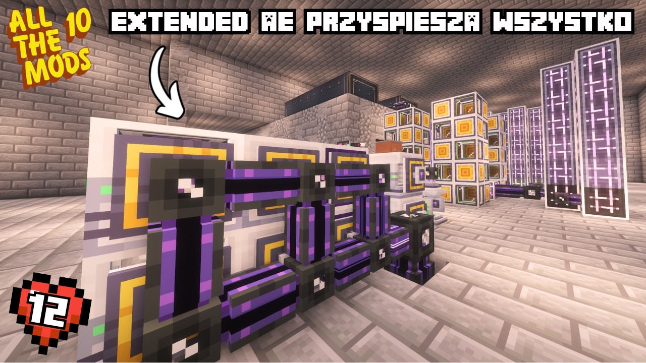 EXTENDEDAE ZMIENIA WSZYSTKO NA ŁATWIEJSZE | ALLTHEMODS10 #12