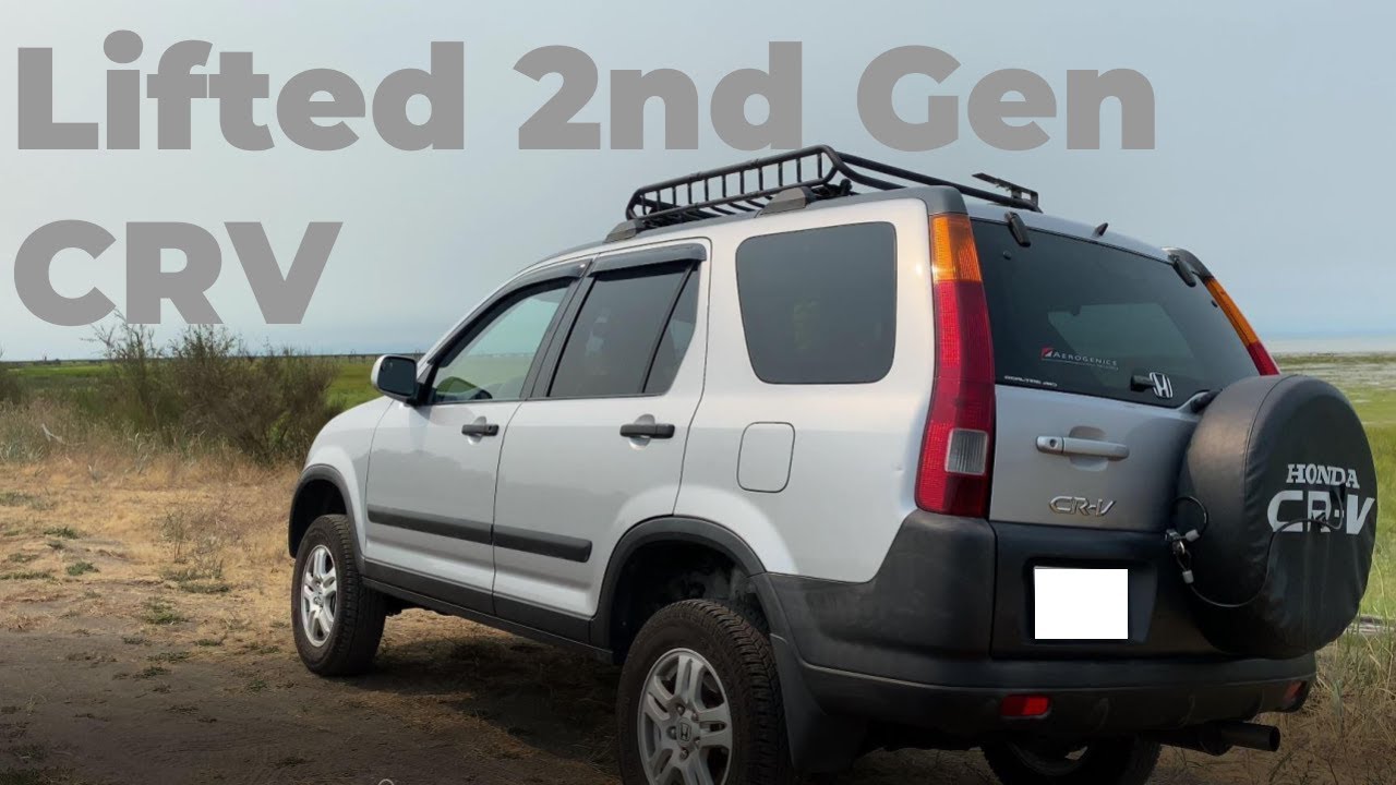 Lifted 2nd Gen Honda CRV | For Soft Roading