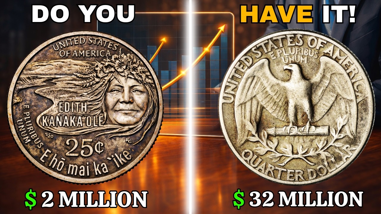 Top 10 Rare Washington Quarters Worth Big Money – Valuable Quarter Coins to Look For!