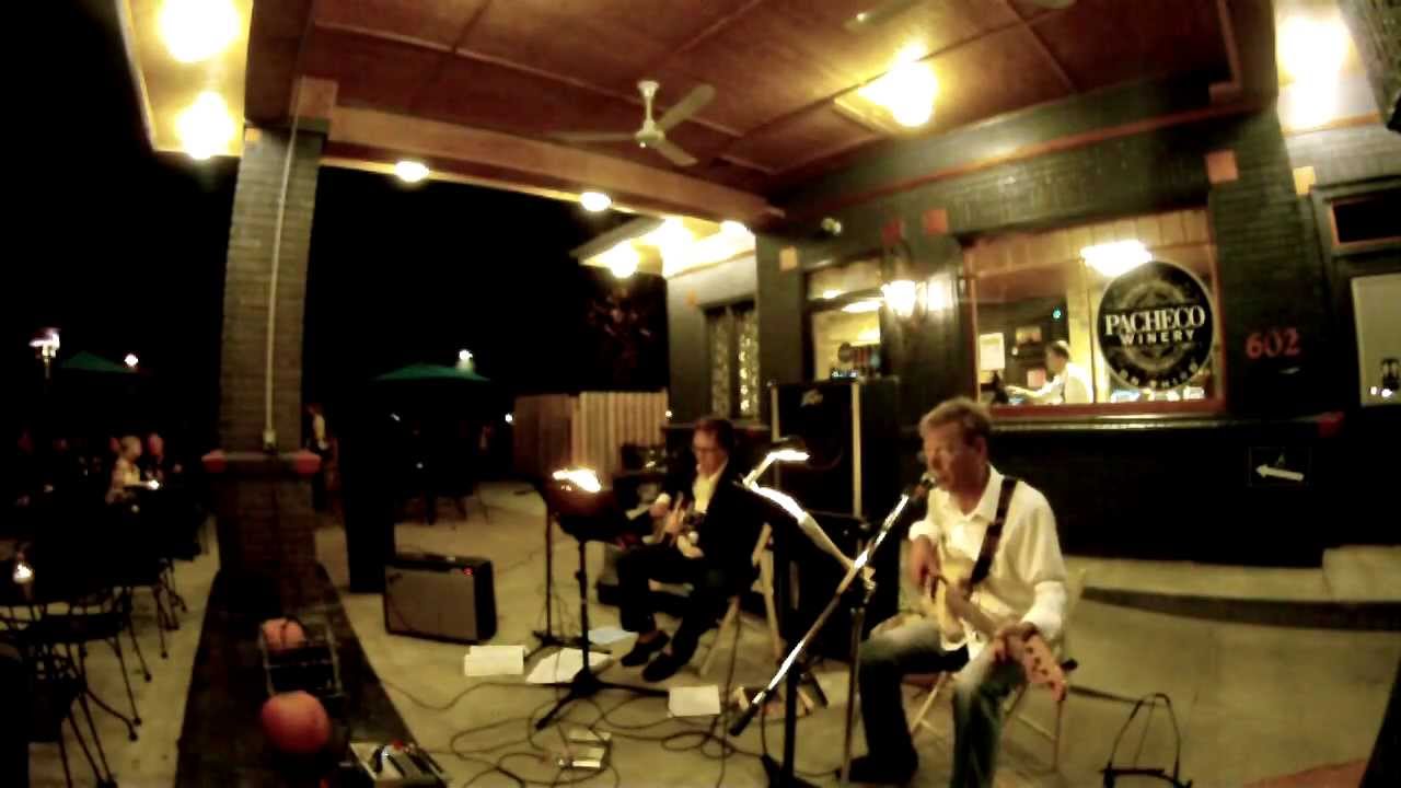Playing at Pacheco Winery