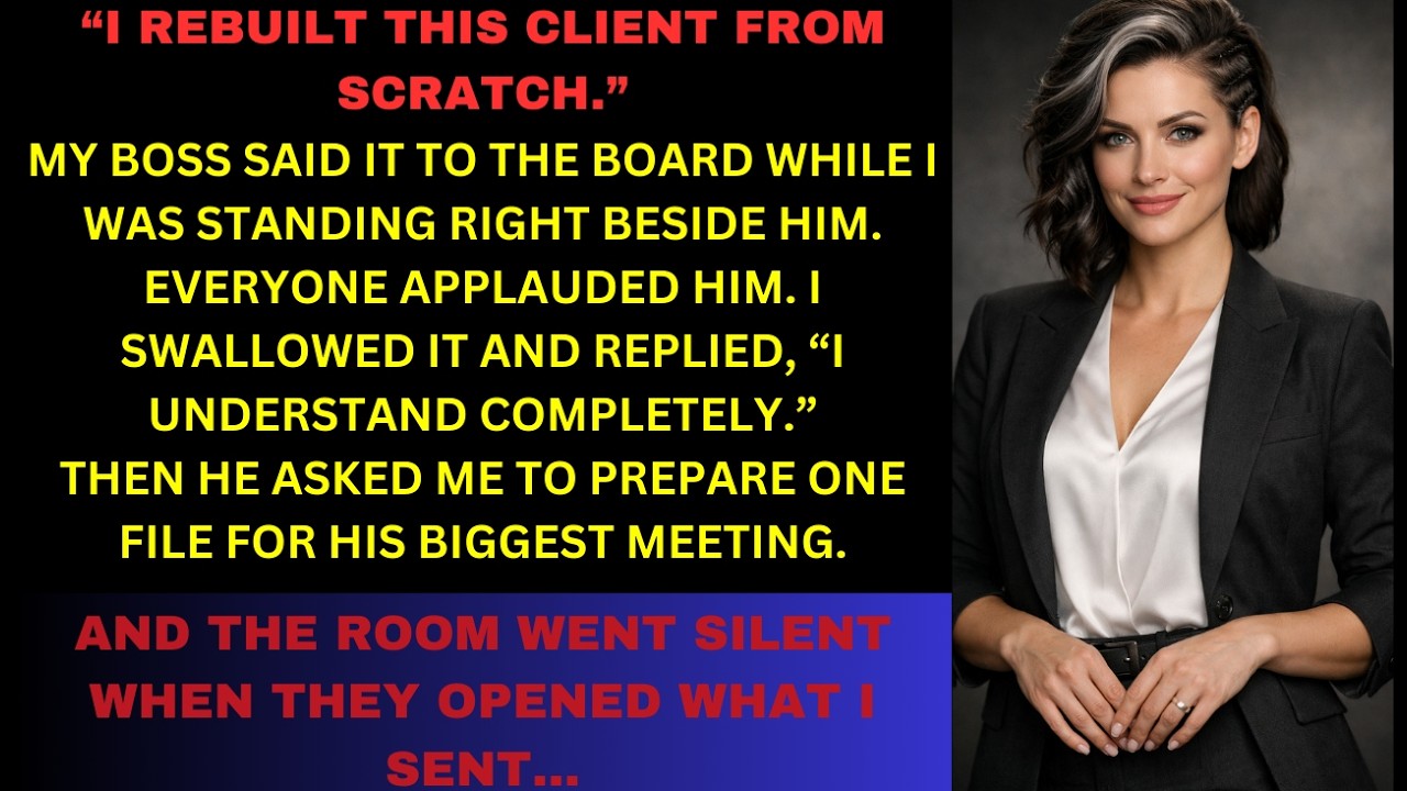 My Boss Took Credit For My $3 8M Contract — So I Let The Board See The Email Chain...