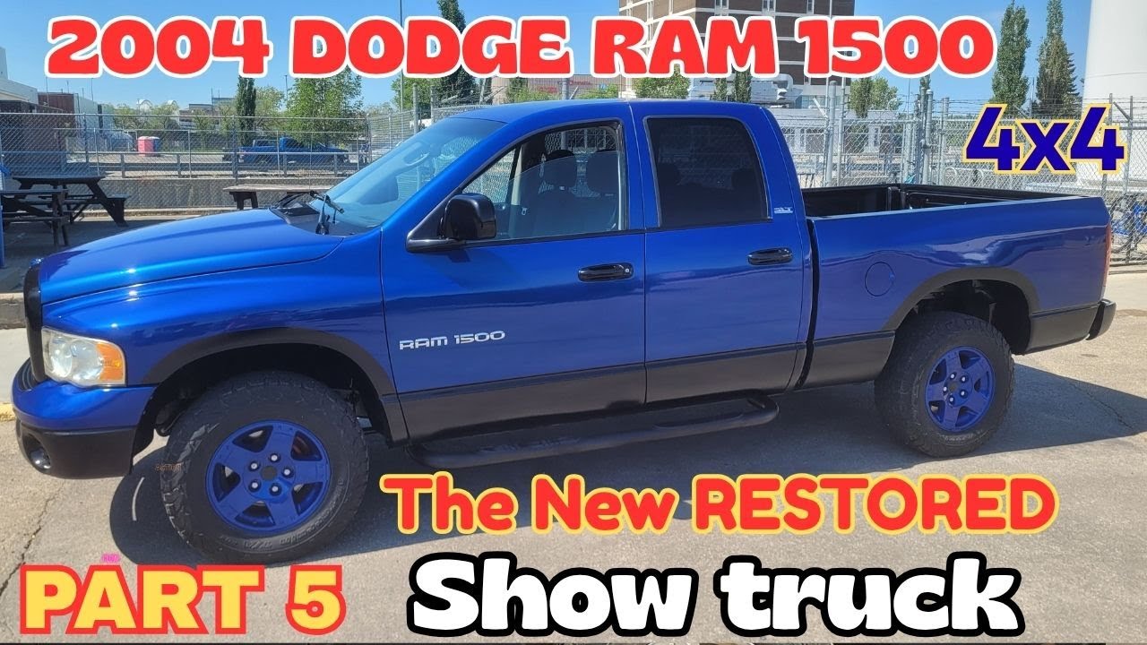 DODGE RAM 1500 4x4 2004 года выпуска, недавно отреставрированный! Наконец-то готов! Прекрасный вы...