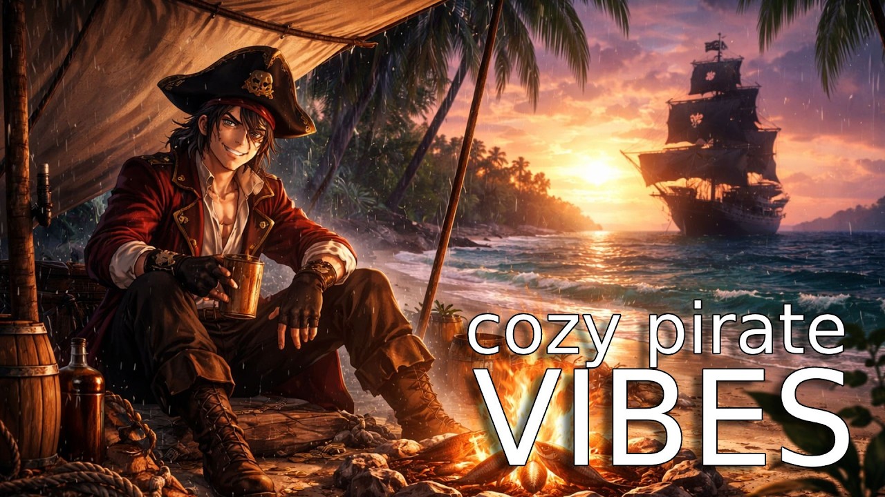 LoPHi Ambience 01 | Lo-Fi | Pirate | Hip-Hop | Focus & Relax | #ICEbaerAUDIO