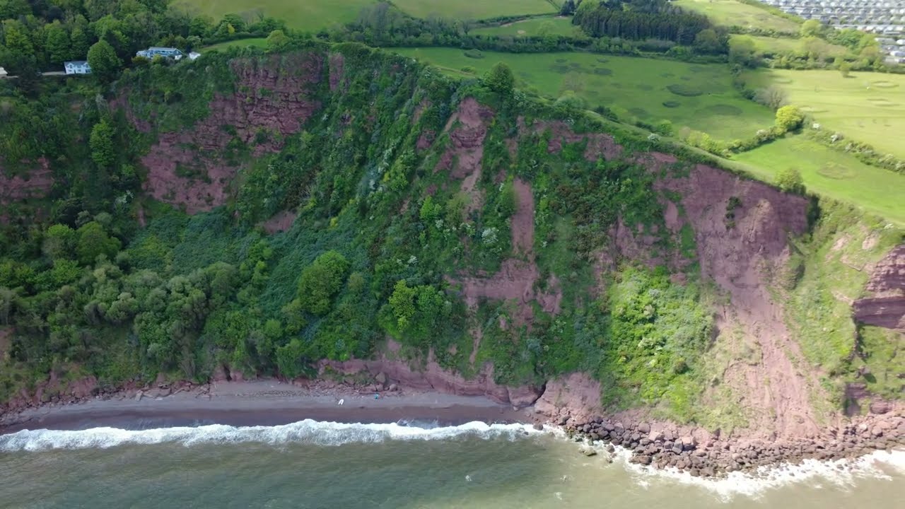 Stunning DJI Mini 4K Drone Flight | Smugglers Cove to Shaldon & Teignmouth, Devon UK