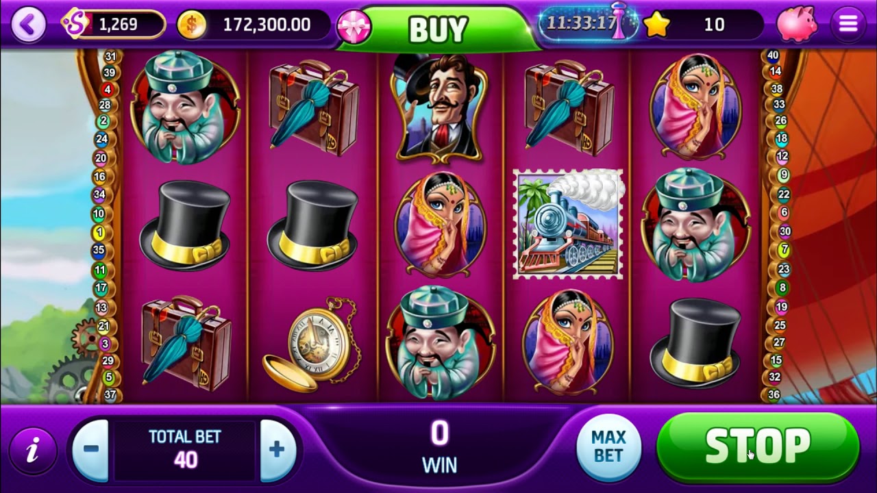 AROUND THE WORLD IN 80 DAYS SLOT - Jules Verne adventure novel themed video slot machine