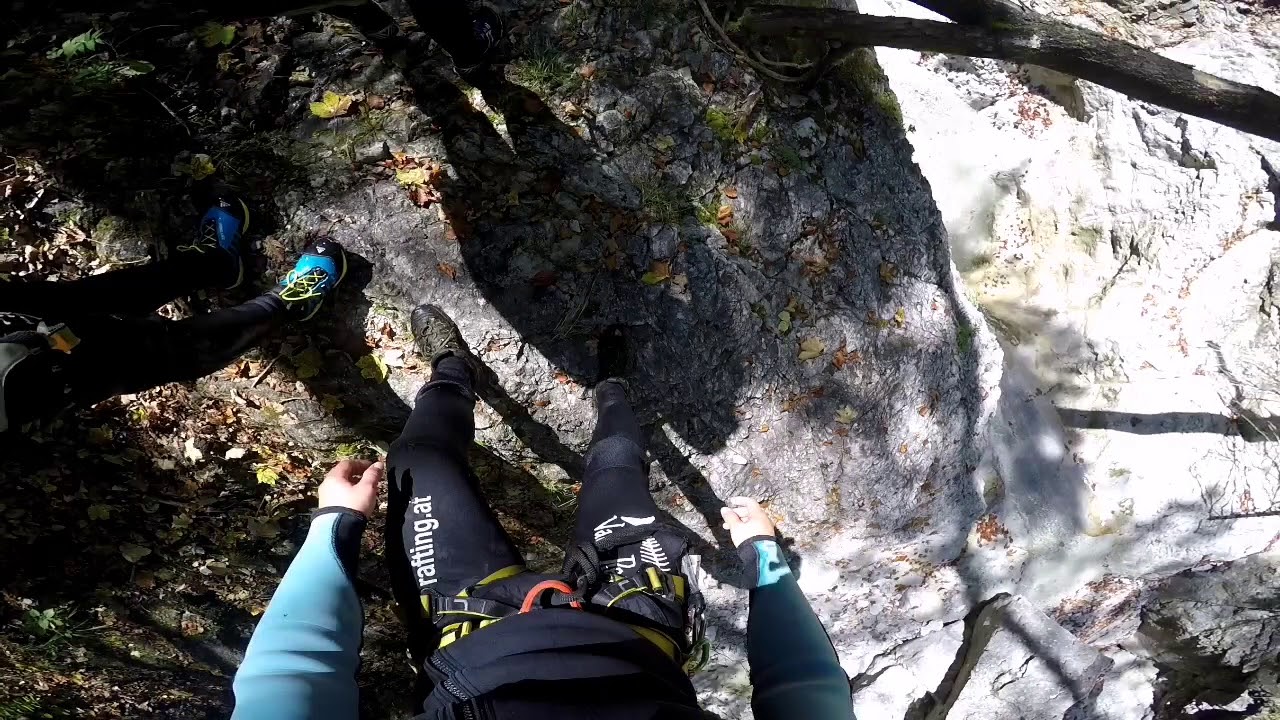 Canyoning Tour Bruckgraben im Ges&auml;use - September 2018