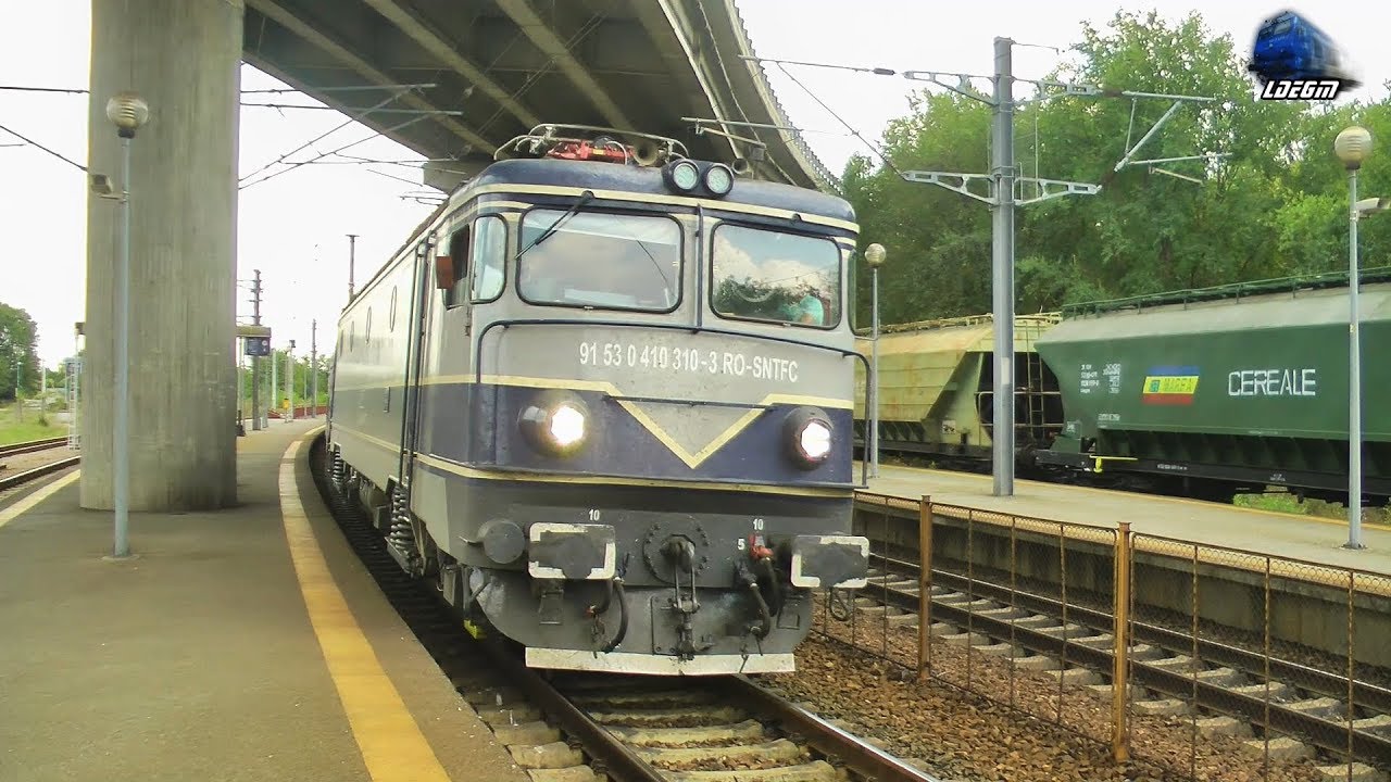 Trenuri in Gara Cernavodă Pod/Trains in Cernavodă Bridge Station - 07 September 2019