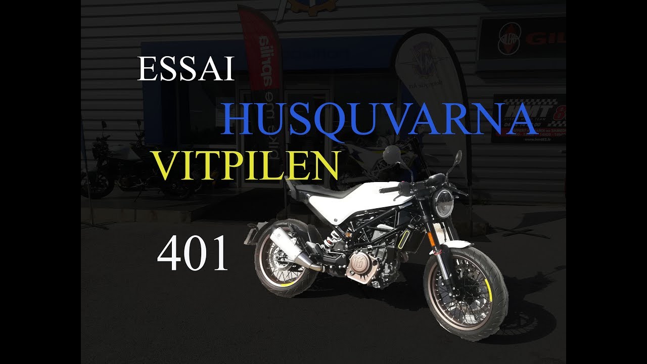 Fabike #Essai Husqvarna vitpilen 401 / Petite boule de nerfs!!