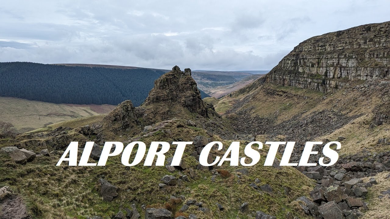 Alport Castles - Derwent Dam | Peak District | Silent hiking film 2024