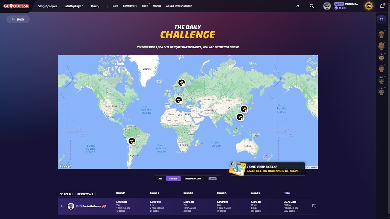 curse of the small suburb (i am still blind) | geoguessr daily challenge #171 (10/3/2026)