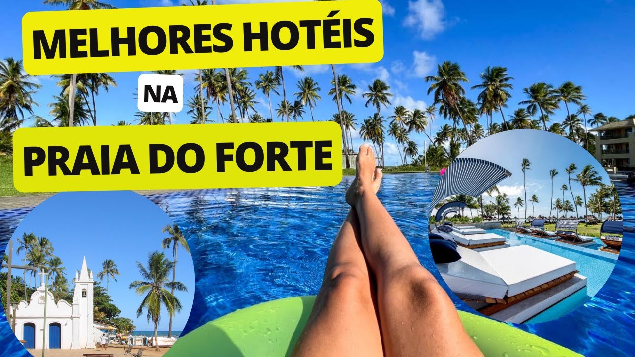 Melhores hotéis na Praia do Forte na Bahia