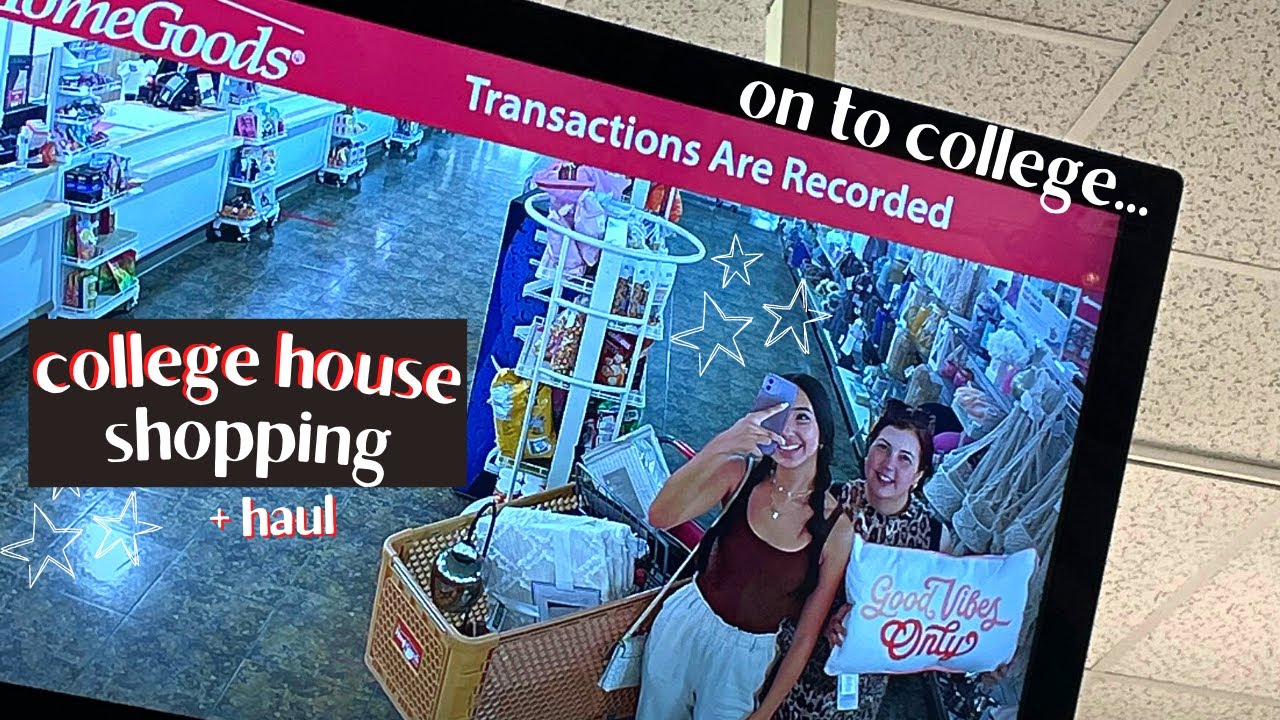 *COLLEGE HOUSE*  shopping with me + Haul