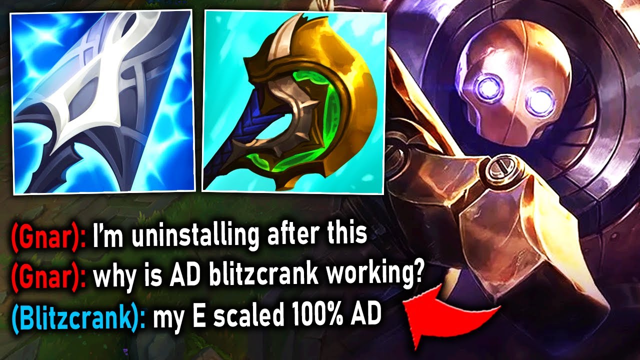 My team thought I was trolling with Blitzcrank top... so I 1v5 carried the game