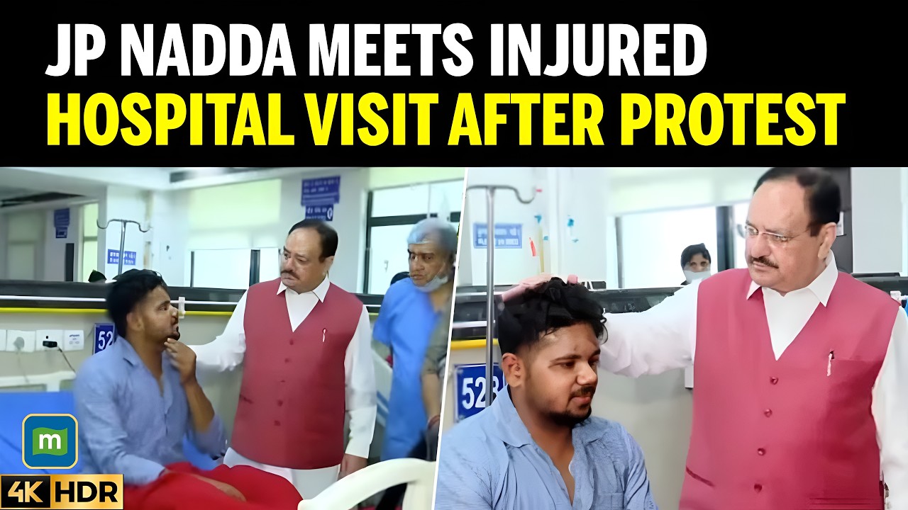 CJP Protest Update: JP Nadda Meets Injured After Delhi CJP Protest