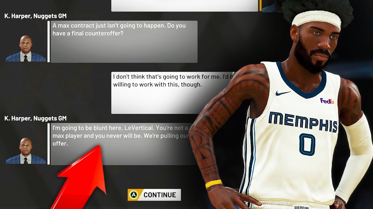 THE TRUTH ABOUT VERT OFFSEASON LEAVING DENVER AND SIGNING WITH MEMPHIS! NBA 2K20 MyCAREER